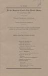 Brief for the United States, Fedorenko v. United States (cover) by Benjamin R. Civiletti