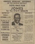 Vote First For Jones for the State Senate