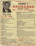 Herman L. Saunders for City Council, 5th District