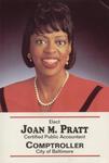 Elect Joan M. Pratt, Comptroller