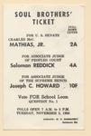 Soul Brothers’ Ticket, 1968