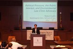 Robert Kuehn - Political Pressure, the Public Interest, and Environmental Law Clinic Advocacy