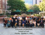 Faculty Photo 2007-2008 by Larry S. Gibson